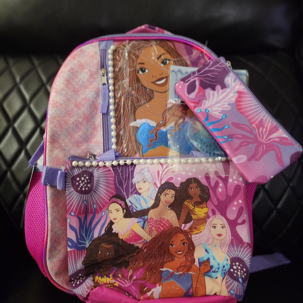 Pink Princess Backpack Set - Picture 3 of 7